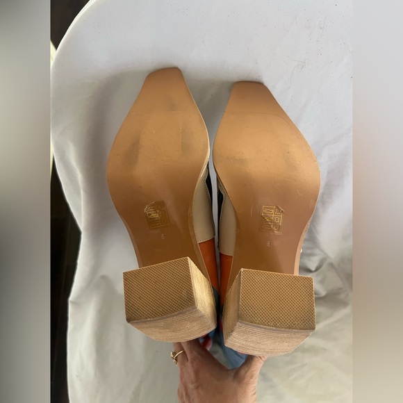 Jeffrey. Campbell RARE PATCHWORK CALIMITY KNEE HIGH HEEL BOOTS 8 HOT! - Picture 10 of 15